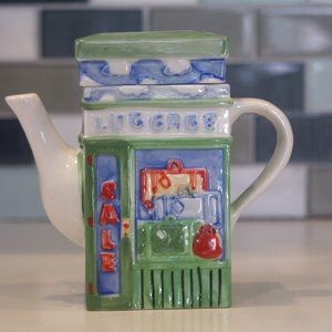 Twinings Porcelain Double Sided Luggage Travel Agency Decorative Collectible Tea